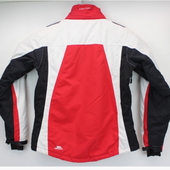 COPY - Youth Trespass Ski Jacket Red & White Size Large - Picture 3 of 8
